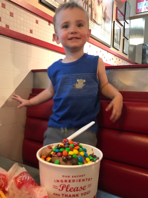 Jaxon Loves Ice Cream! 